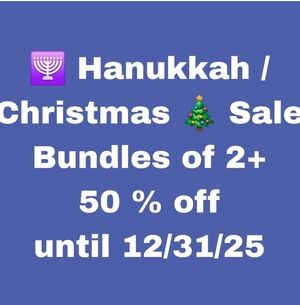 🕎 Hanukkah / Christmas Sale 🎄